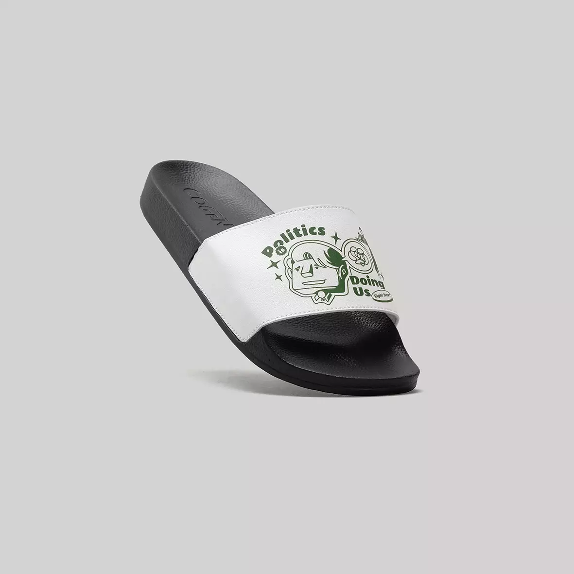 Cogen Sandal Slop Pria Sendal Slide Artisan Series - Doing Us Right Now