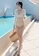 YG Fitness beige Elegant Lace One Piece Bikini Swimsuit 92BDEUS1E378D5GS_6