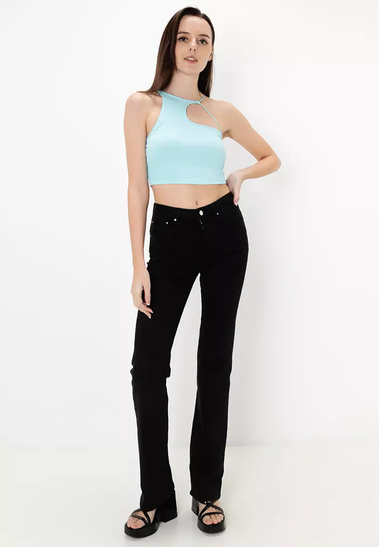 Asymmetrical Rib Top