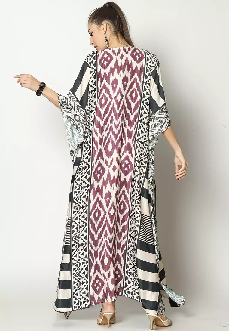 Kanzi Exclusive Short Sleeve Classic Kaftan