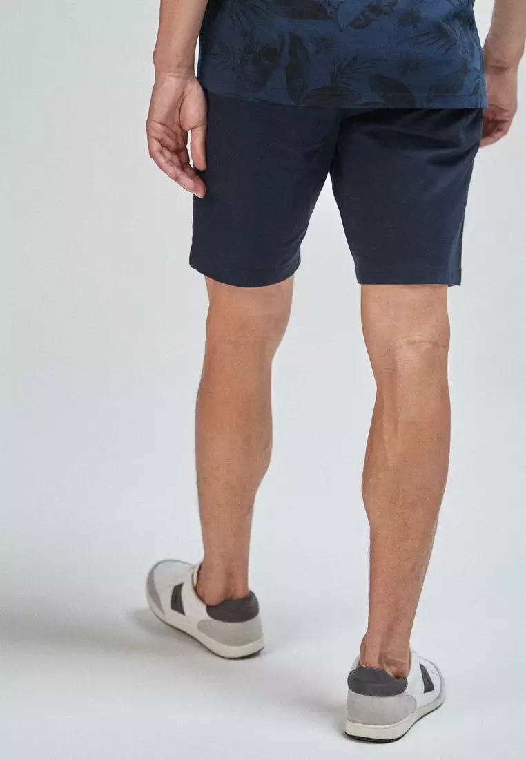 Next navy chino shorts top