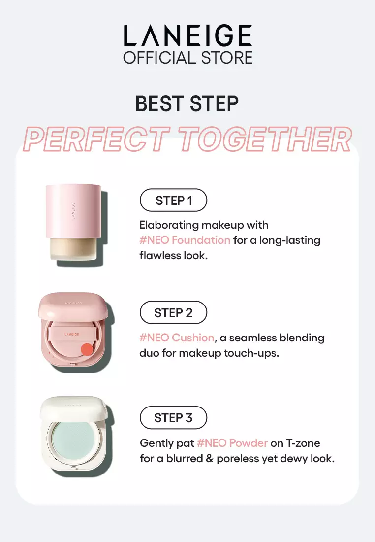 [NEW ARRIVAL] Laneige Neo Cushion Glow 30g Set with Refill (15g + 15g) - 31N - BROWN