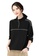 A-IN GIRLS black Black Printed Fleece Sweatshirt T-Shirt 9CAD7AAC5BE8B8GS_1