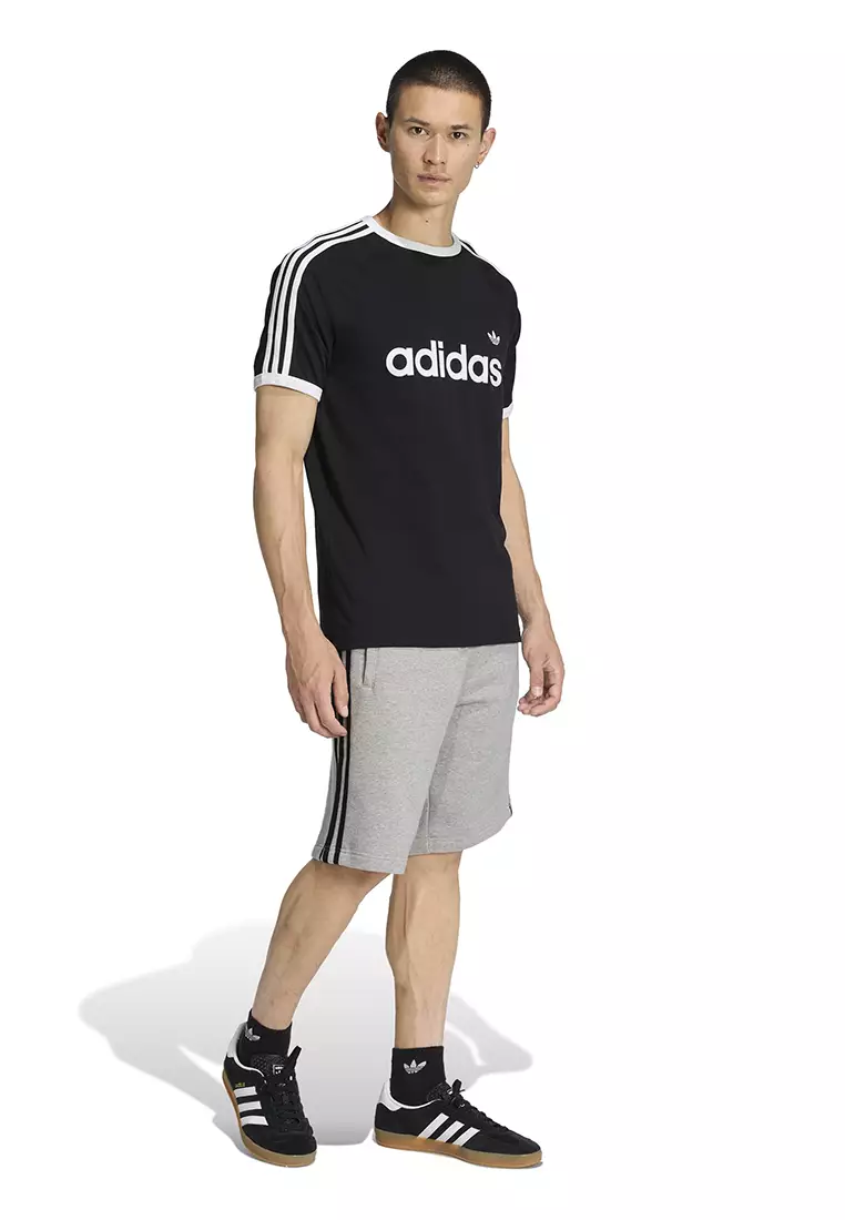 3-Stripes Slim Ringer T-Shirt
