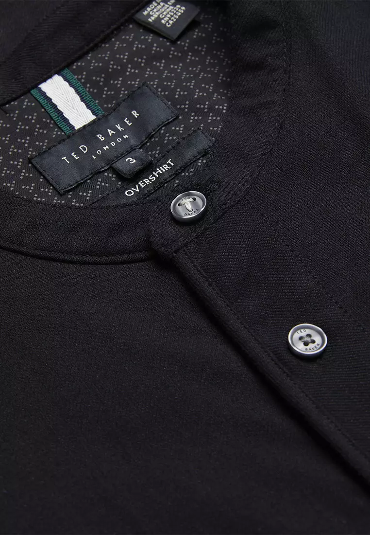 Buy TED BAKER Ted Baker LS Relaxed Grandad Collar Shirt 2025