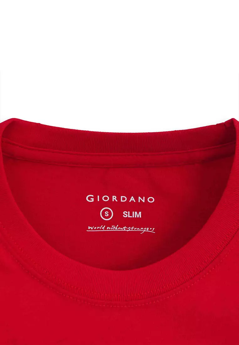 Men's Slim Fit Lion Logo Tee