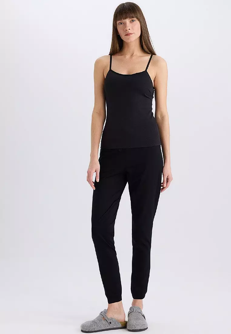 Fall in Love Regular Fit Cotton Tank Top