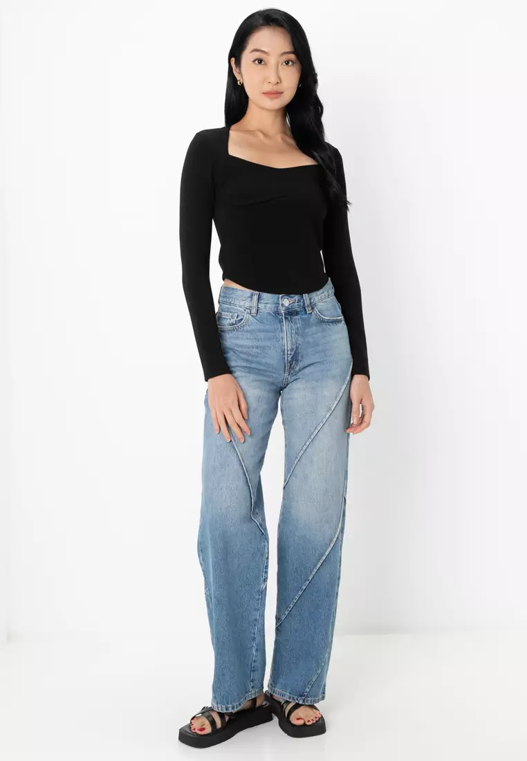 Sandra Long Sleeves Jersey Top