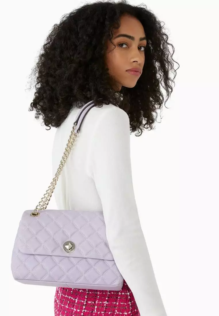 Jual Kate Spade Kate Spade Natalia Medium Flap Shoulder Bag Lilac