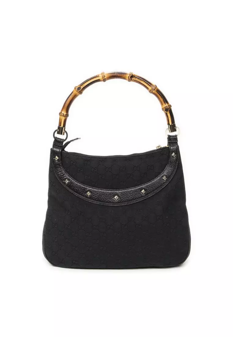 Pre-Loved Anita Bamboo Top Handle