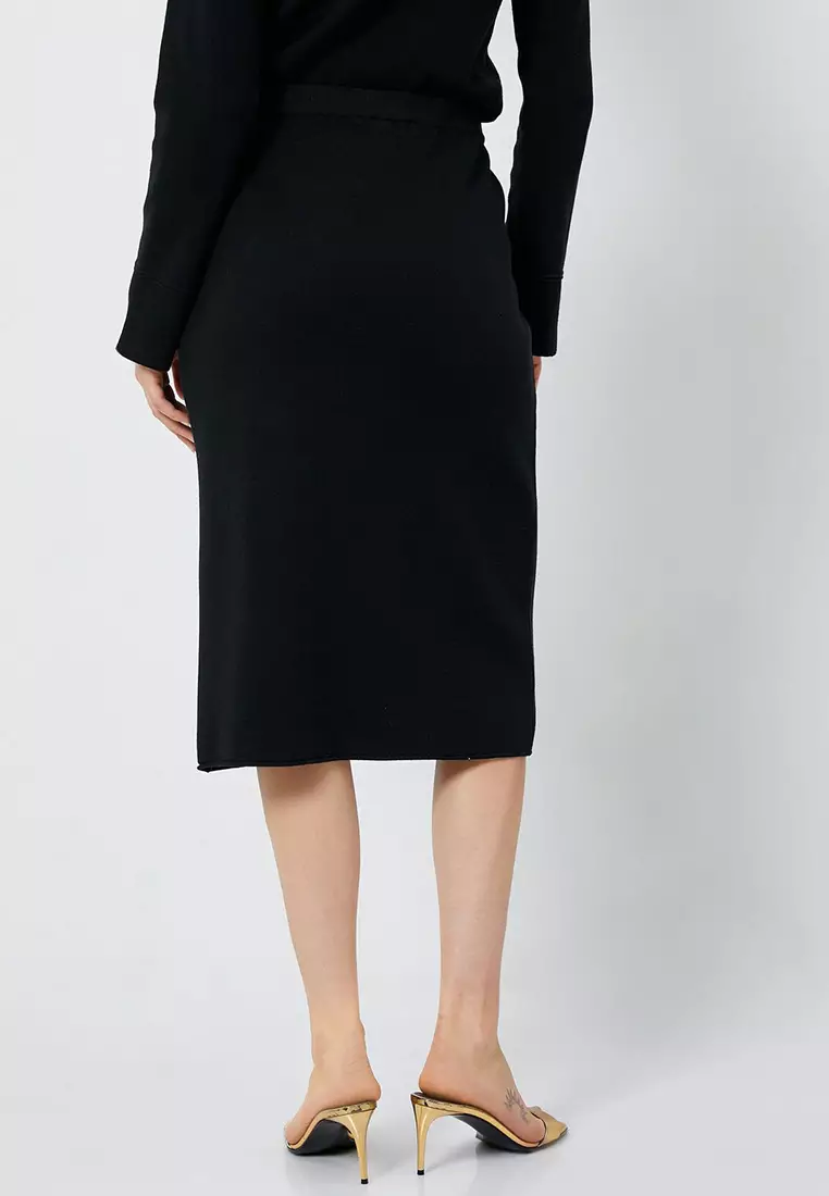 Knit Midi Skirt