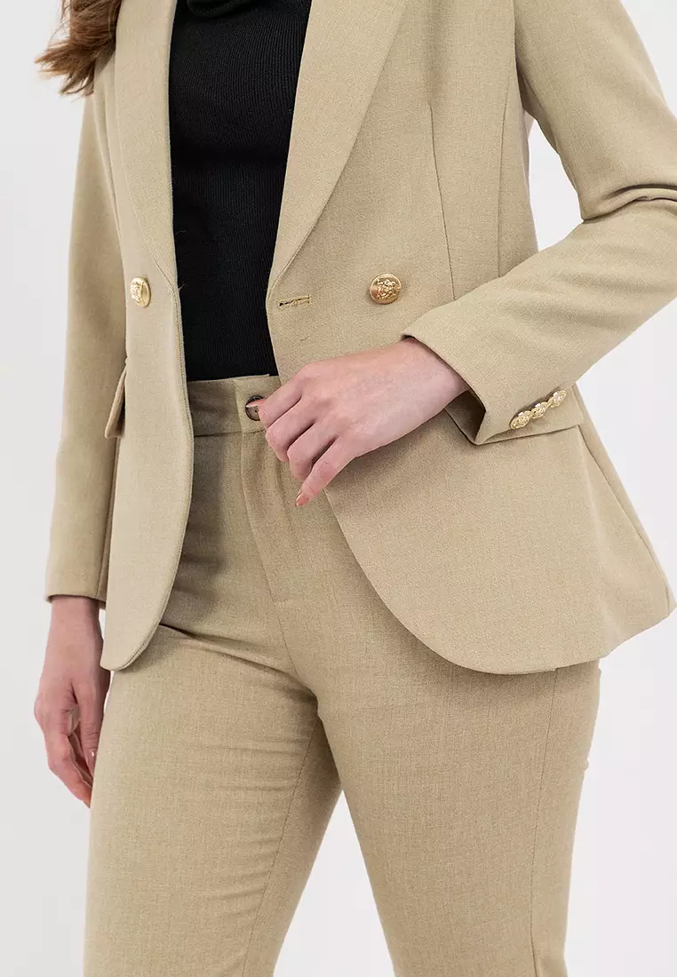 Tailored Double Breasted Suit with Pants