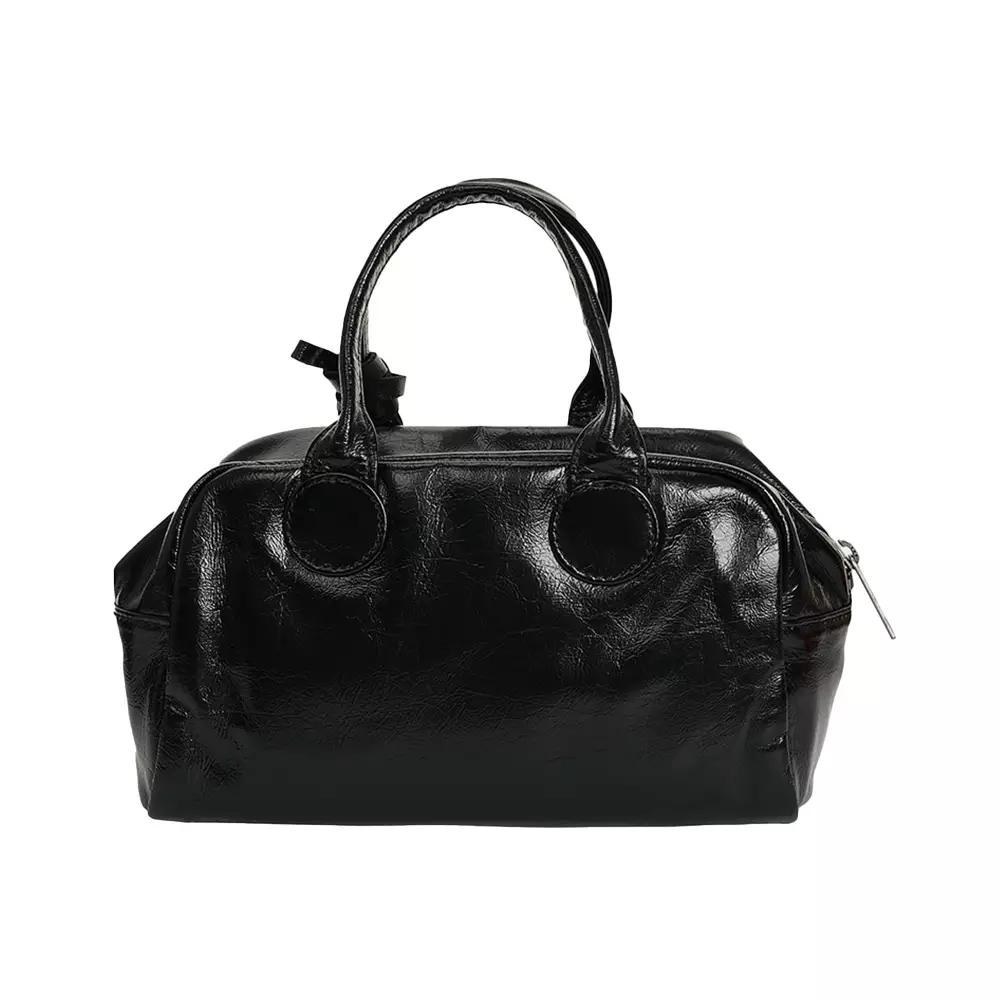 [4.4PRIL KEJUTAN HARGA] Soft Bowling Bag Crinkle Black