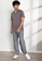 Origin by Zalora grey Relaxed Linen Polo Shirt F9008AA0CD0137GS_4