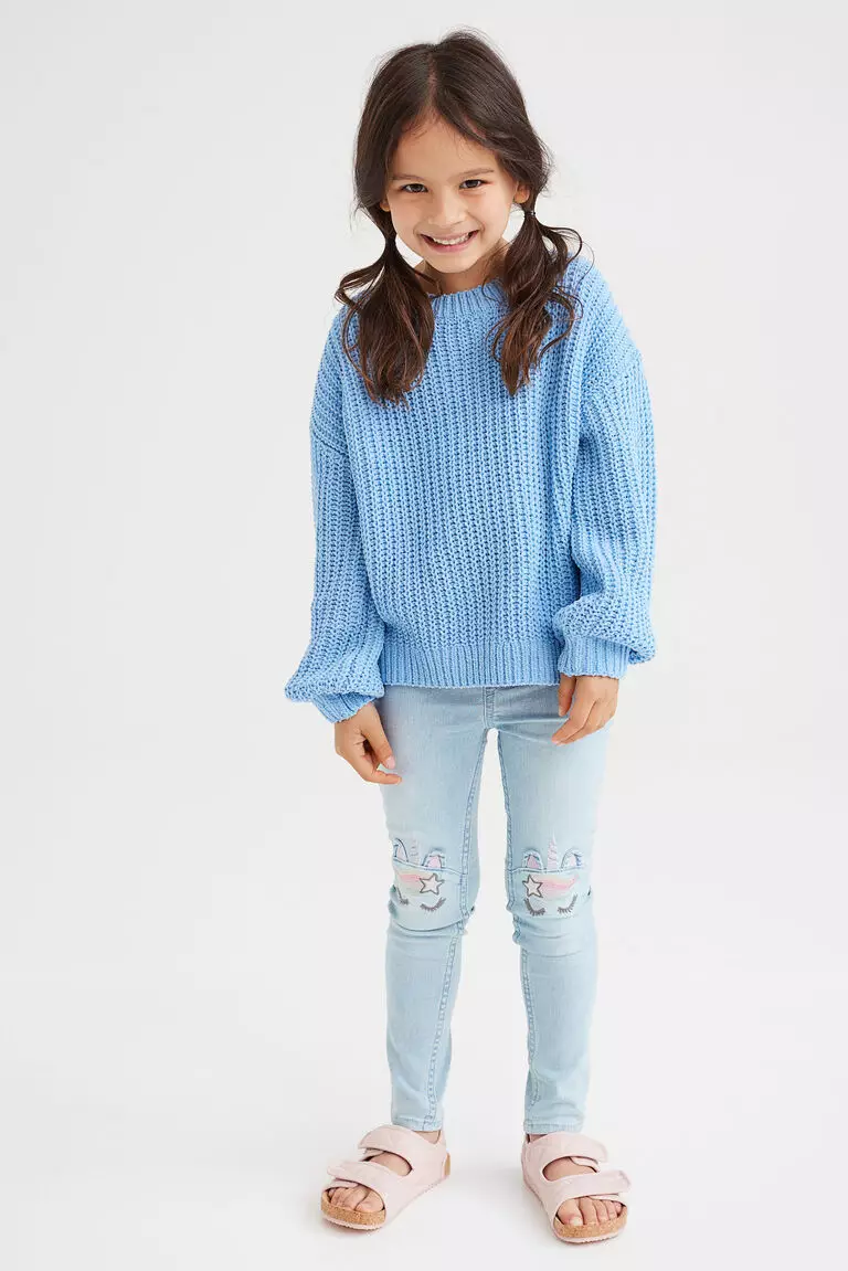 Denim leggings h&m clearance