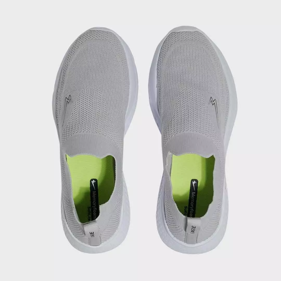 Sepatu Eagle Walker – Lifestyle Walking Warna ABU-ABU/PUTIH