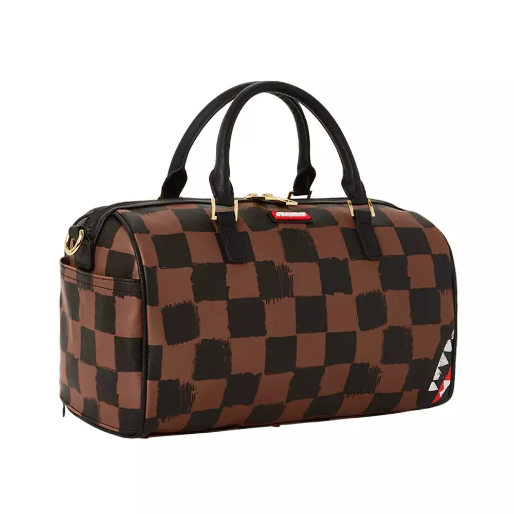 Jual Sprayground Sprayground Shark in Paris Painted Mini Duffle Bag