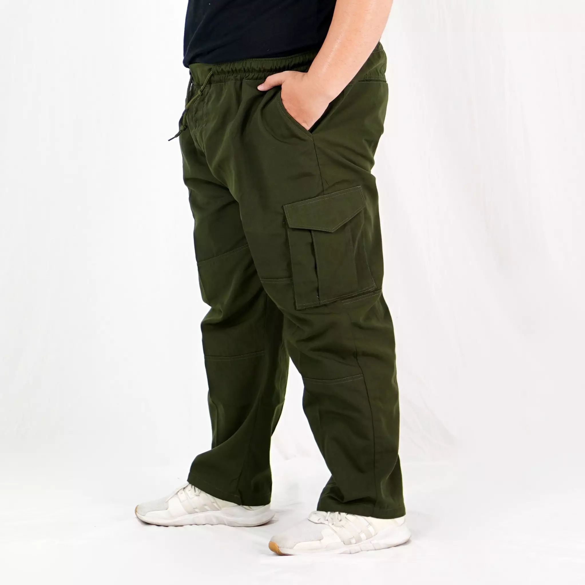  DESSY BIG Celana Cargo Wanita Ukuran Besar BIG SIZE Cargo Pants - ARMY
