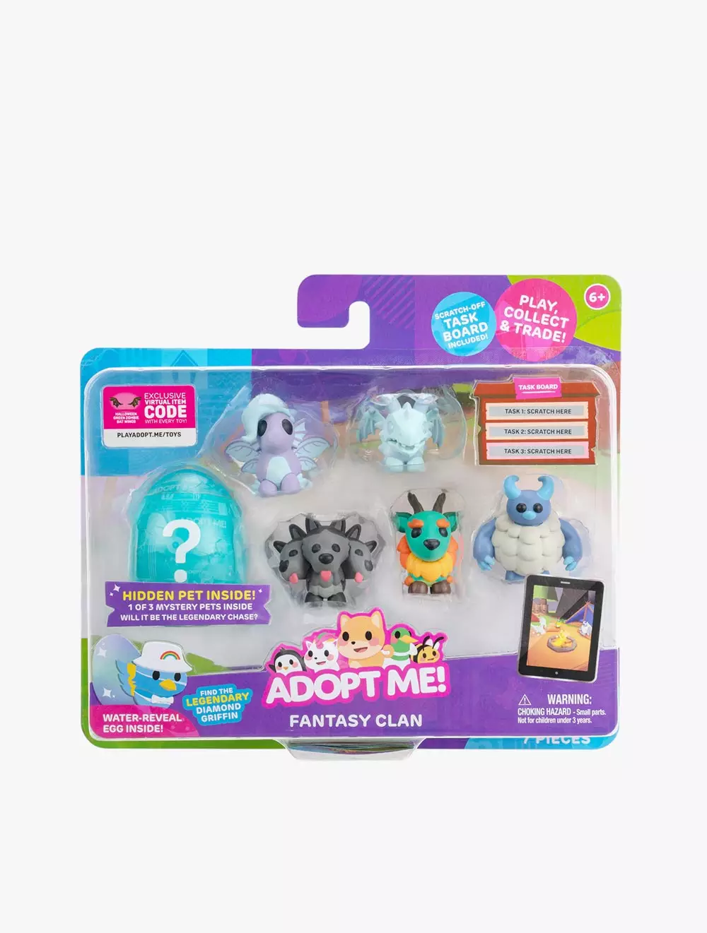 Jazwares Adopt Me 6-Figure Pack Pets Assortment - ATMAME0017