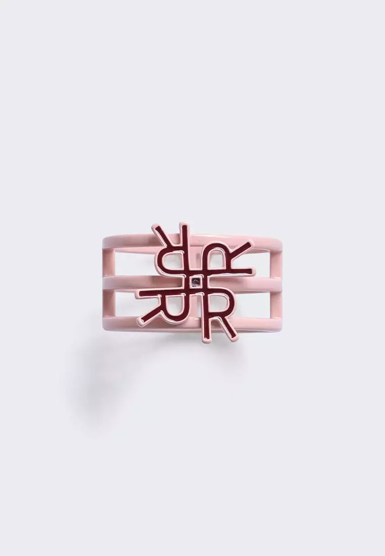 Ria Miranda Dark Plum Cleava Hijab Ring