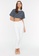 Trendyol white Crop Slim Jeans 0598FAA2F1D1C6GS_5