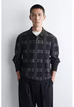 NAVY / CHECKED