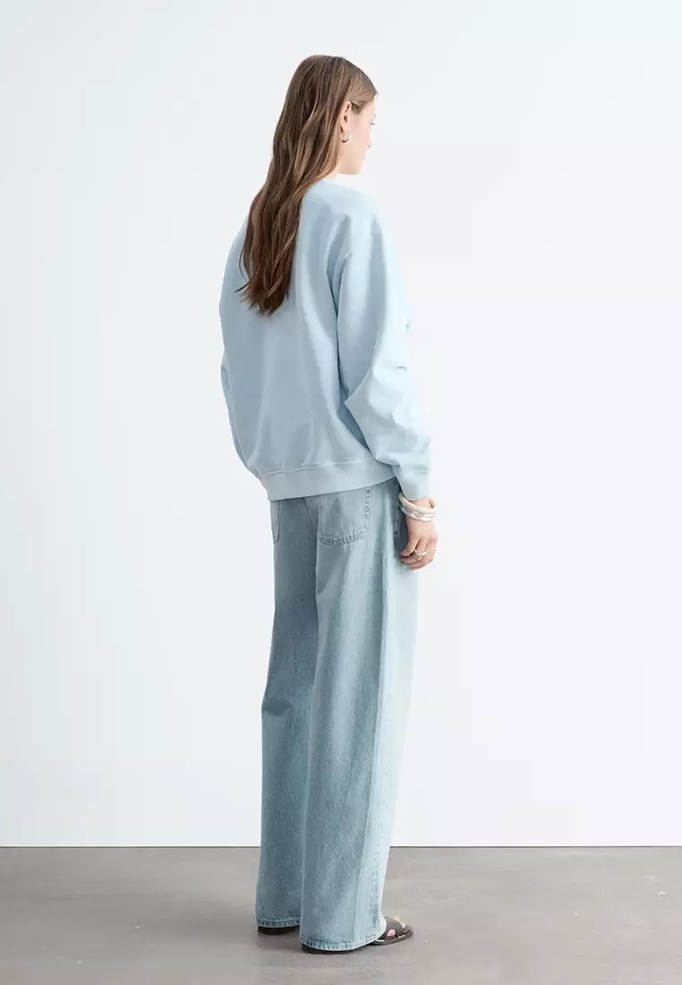 Oversized Cotton-Jersey Sweatshirt