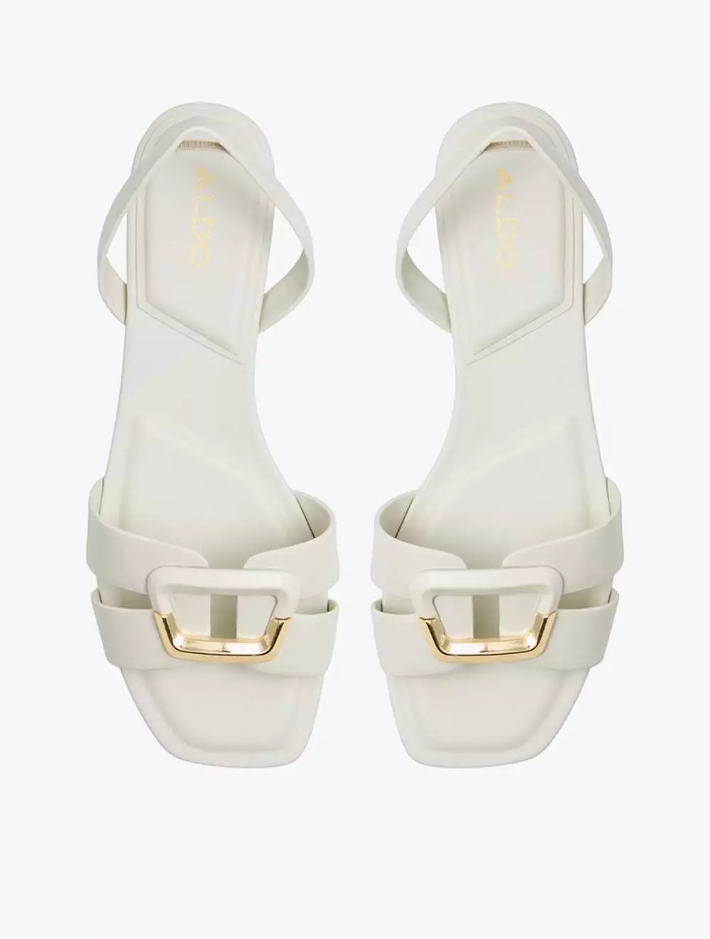 ALDO Alamaendar Women's Heeled Sandals - White/Bone