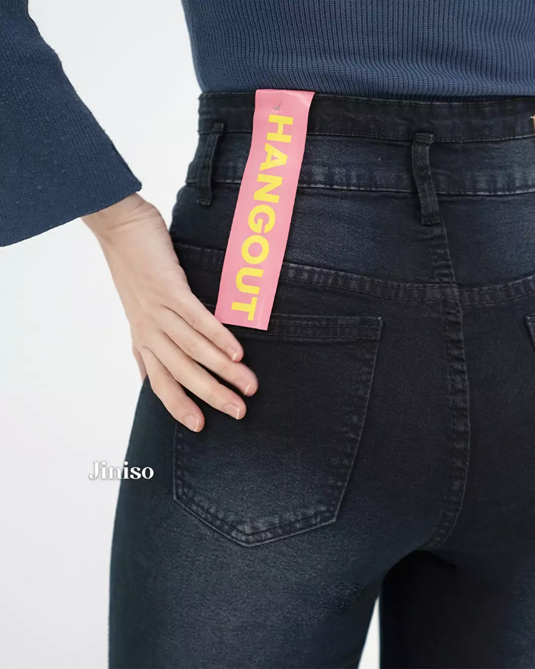 Ultra Highwaist Cutbray Stretch Jeans 617 HANGOUT