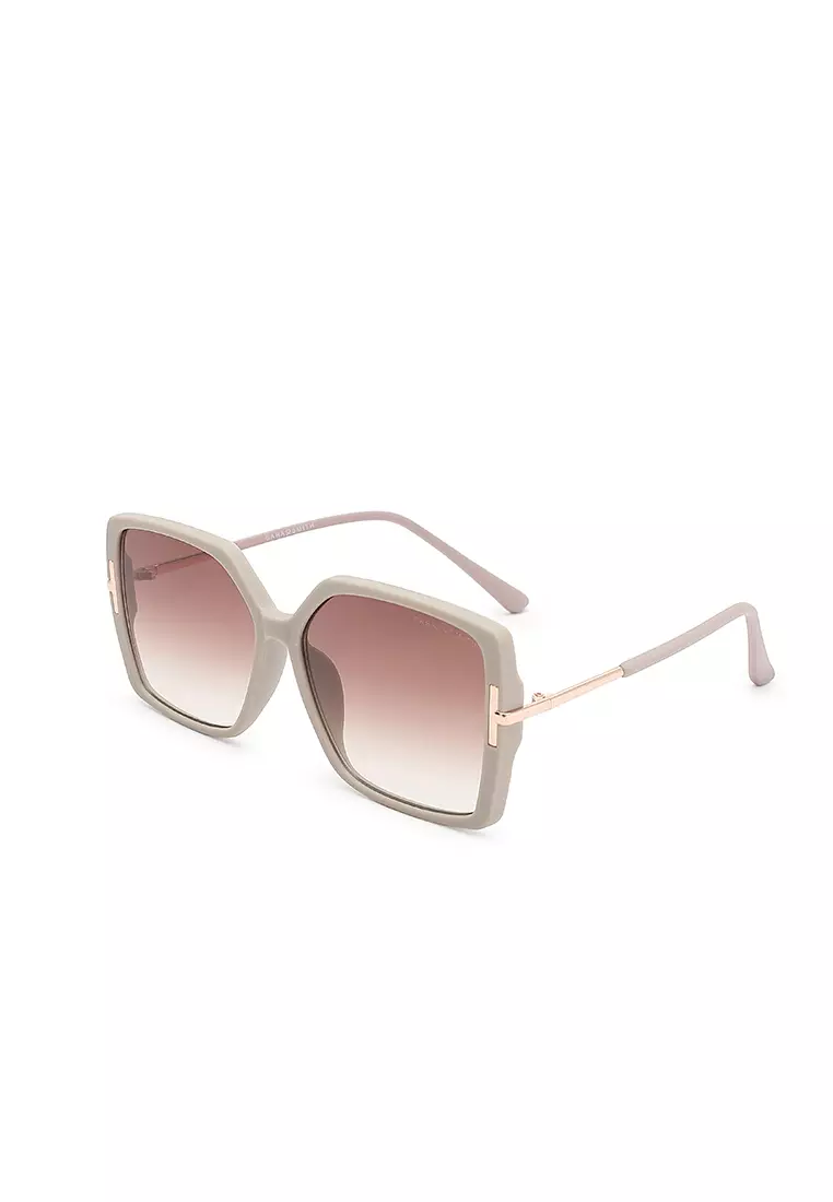 Unisex Fashion Sunglasses - Mauve Coffee