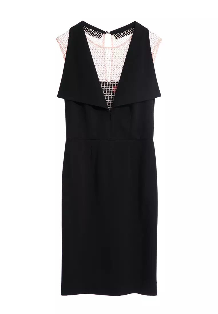 Fake Two Piece Sheath Dress