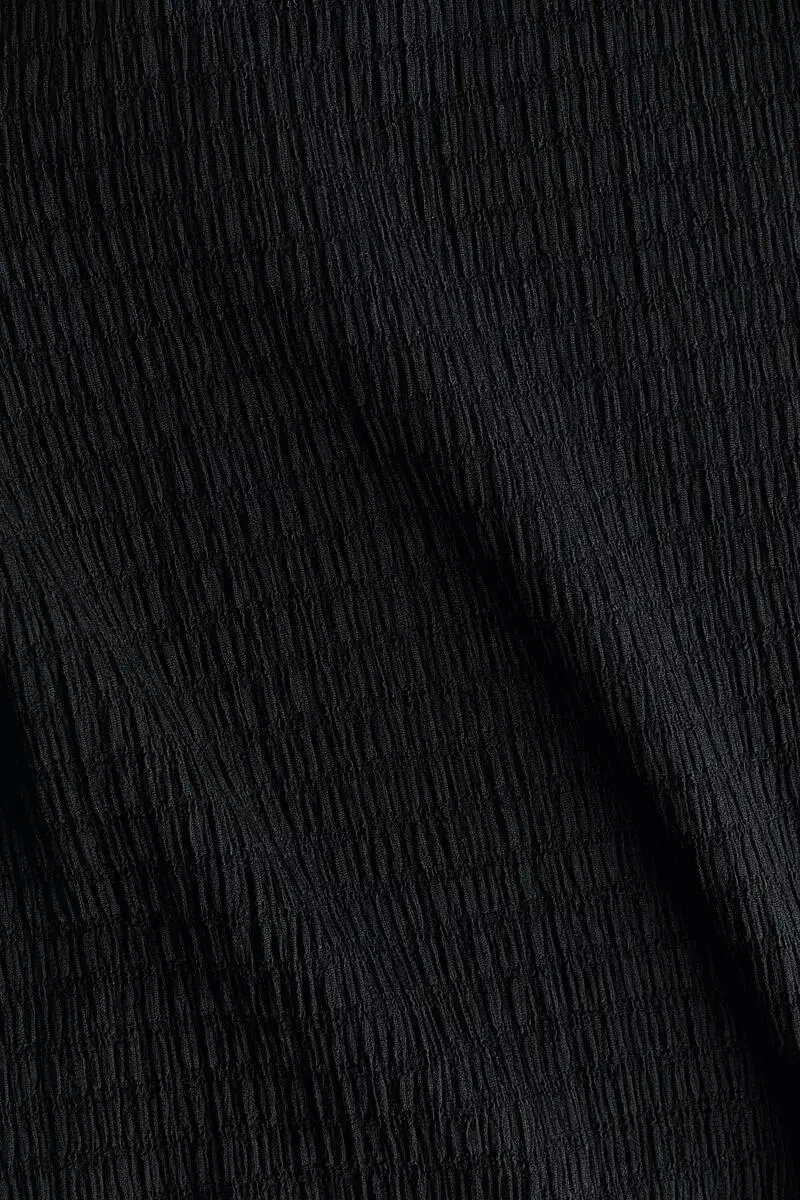 Textured jersey trousers