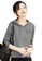 A-IN GIRLS grey Simple Stitching Hooded Sweater 2C1A7AA3E342EBGS_1
