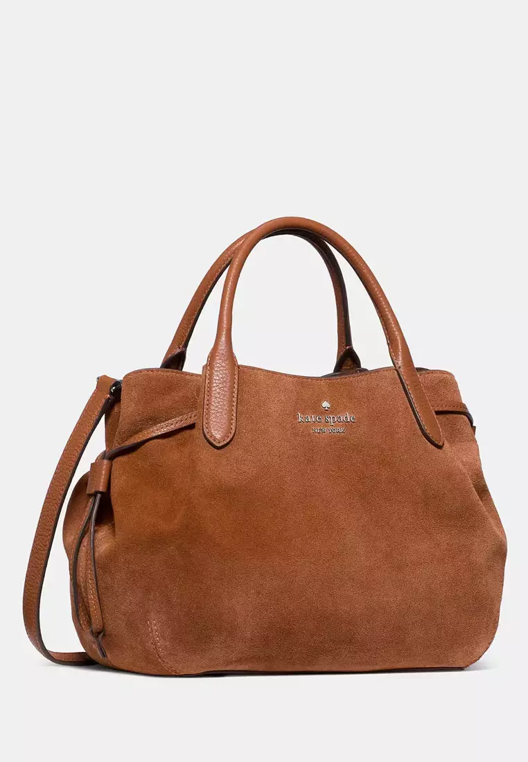 Dumpling Suede Small Satchel