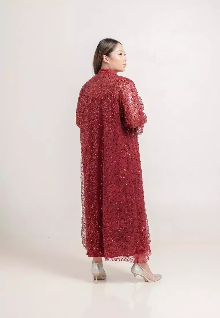 Plus Size Party Dress Jasmine Red