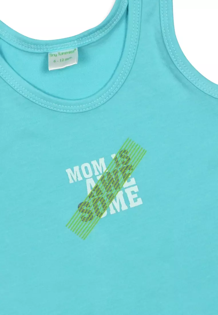 Boys Sando Combi With Short Set