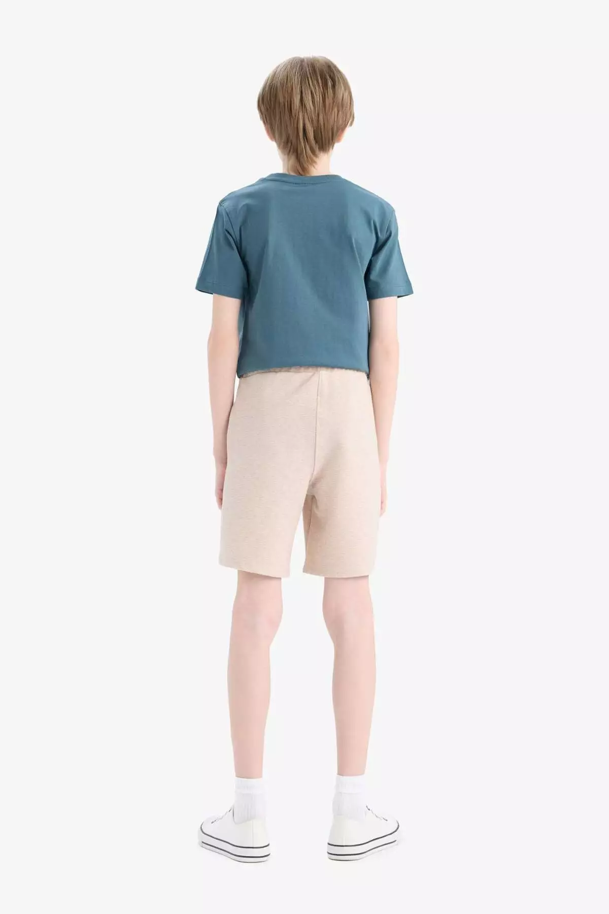 Boy's Elastic Waist Shorts E6890A825Sm