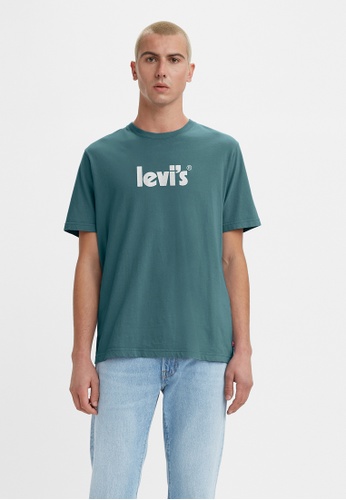 Levi's green Levi's® Men's Relaxed Fit Short Sleeve T-Shirt 16143-0455 EBAF9AA690CB87GS_1