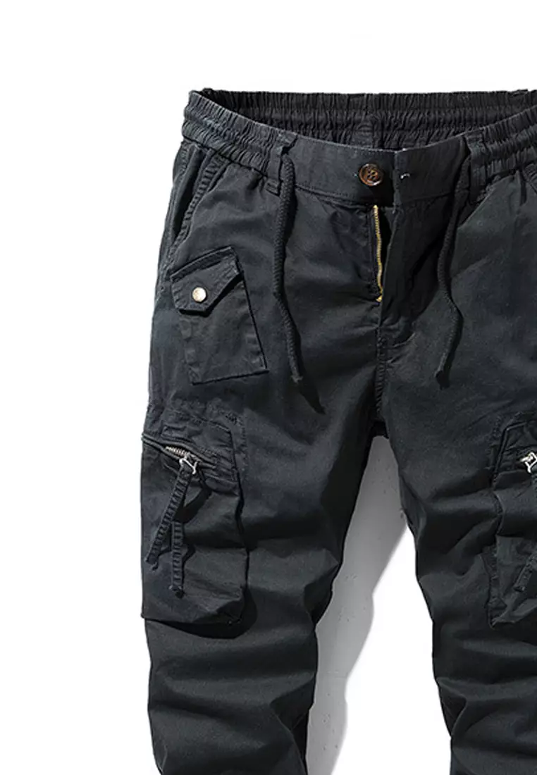 Mens cargo pants on sale tapered