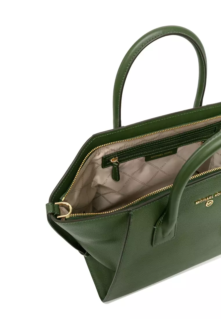 Emerald green michael hotsell kors purse