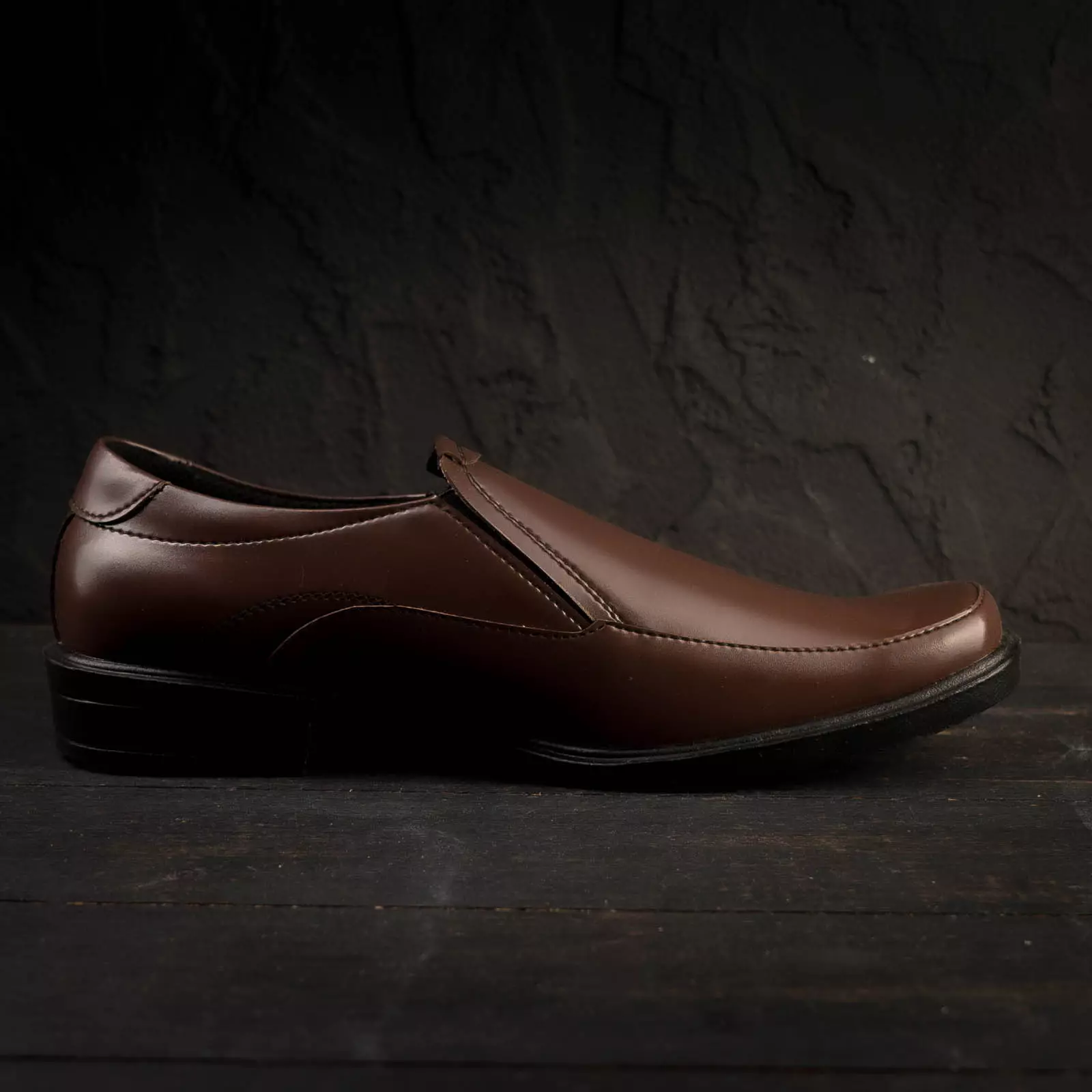 PAULMAY - Sepatu Formal Casual Pria Wina 77 Brown