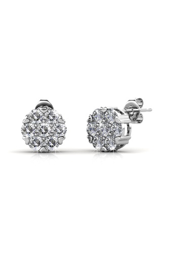 Her Jewellery silver Her Jewellery Brilliance Earrings with Premium Grade Crystals from Austria HE581AC0R9UKMY_1