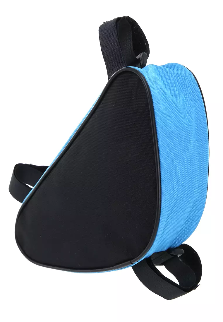 Qian Bicycle Bag Tas Sepeda Segitiga Material Nylon Waterproof ORIGINAL - Black