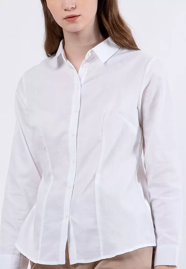 Basic Slim Fit Long Sleeve Shirt