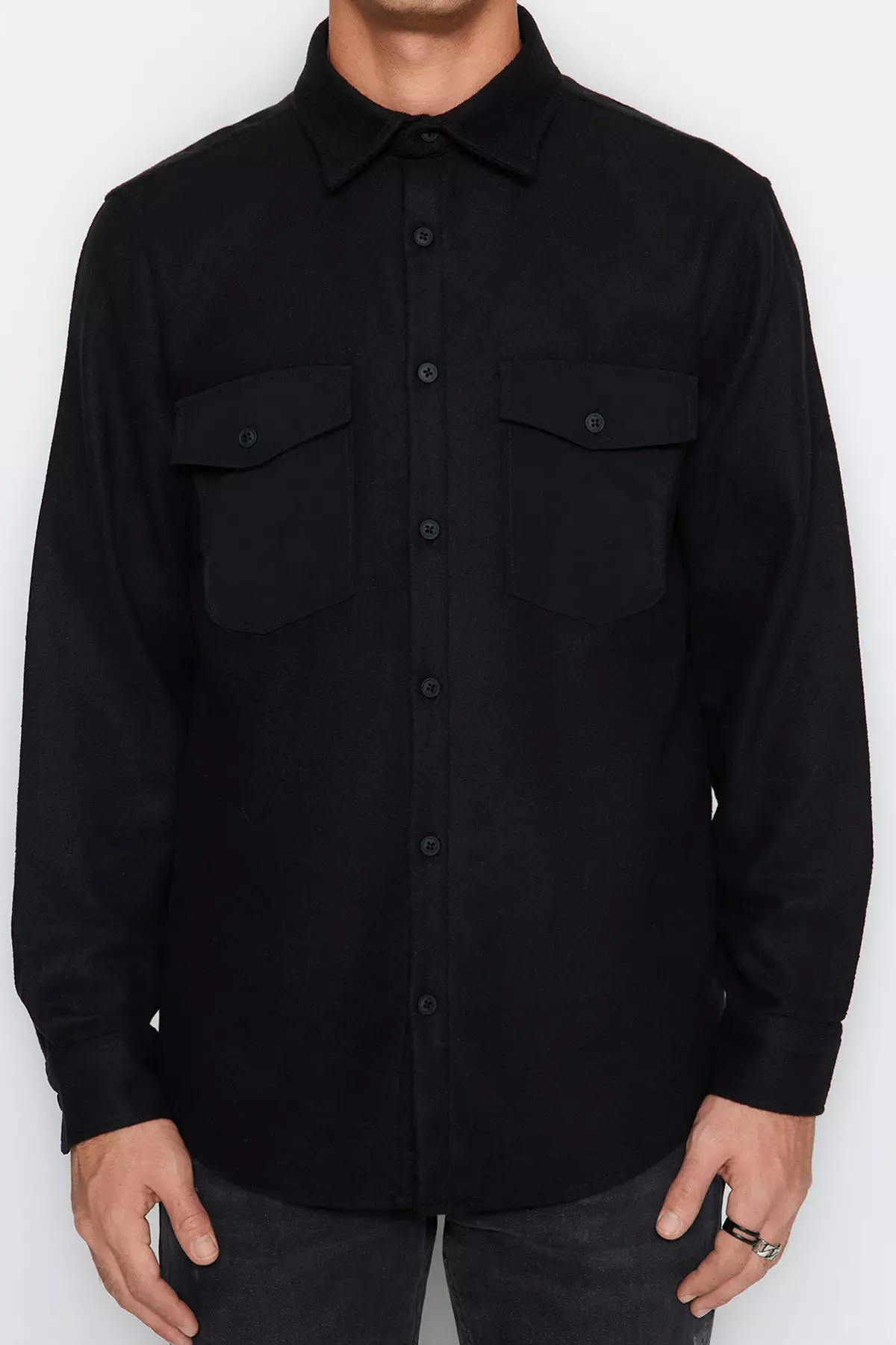 Plain Overshirt