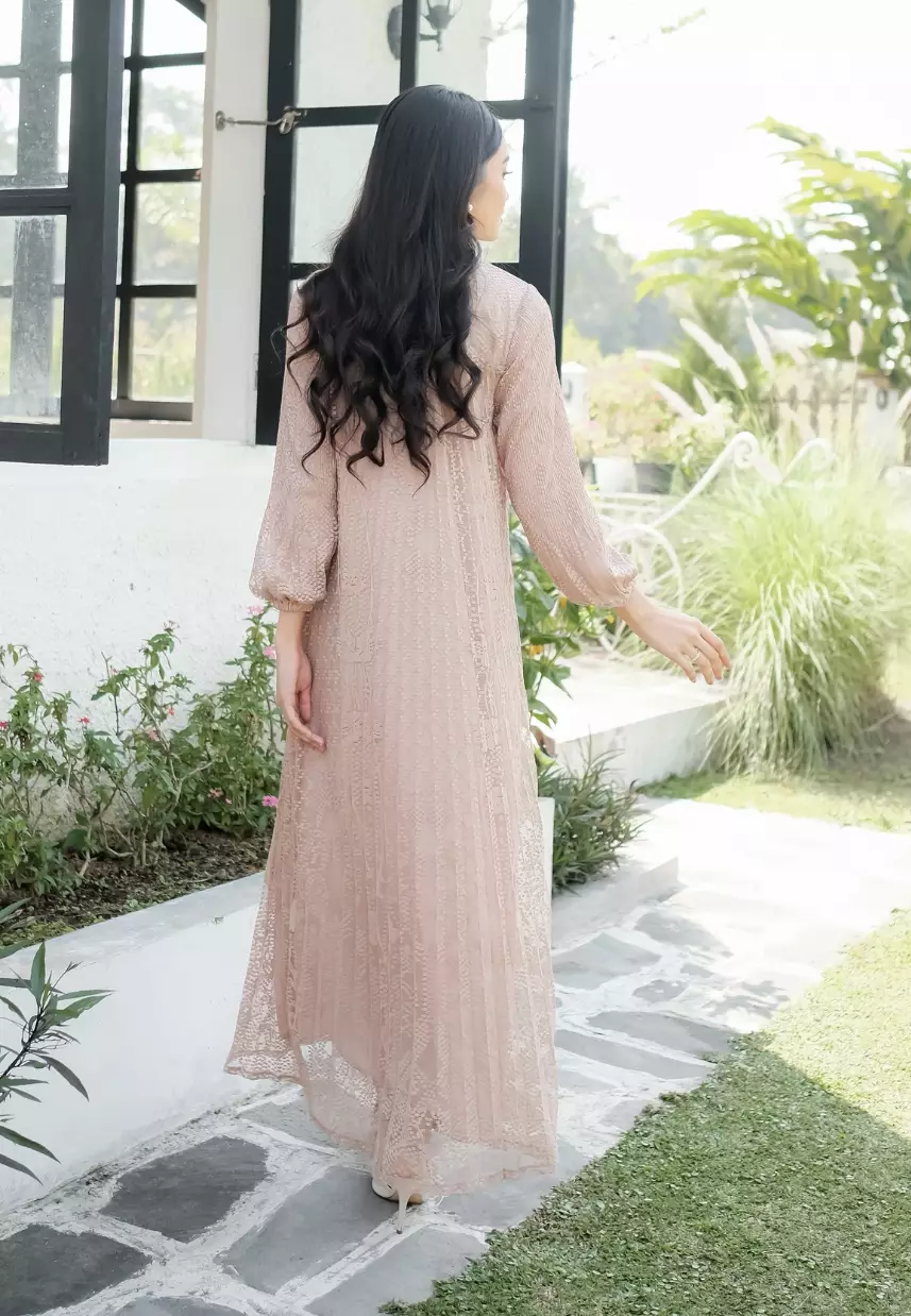 Mileva Dress - Nude