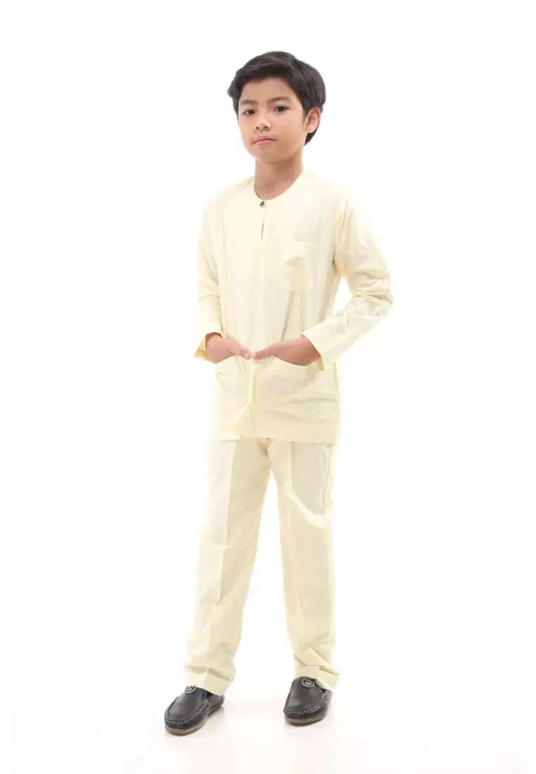Baju Melayu Moden Teluk Belanga For Kids