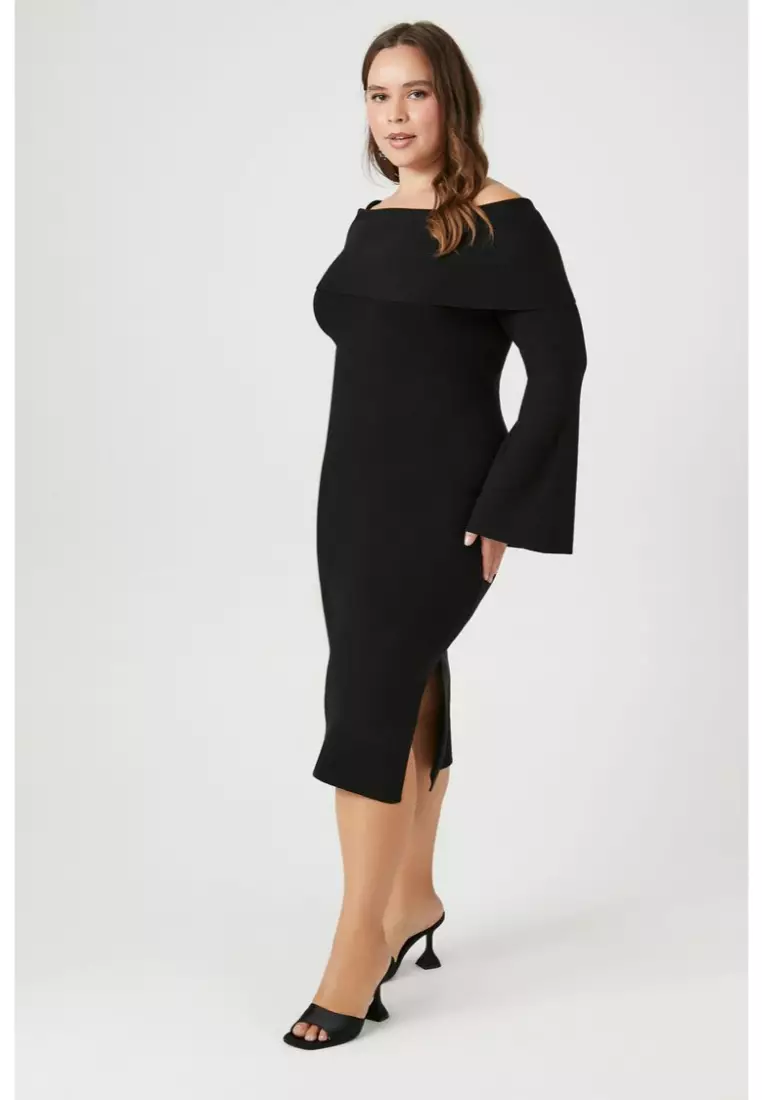 Black sweater shop dress forever 21