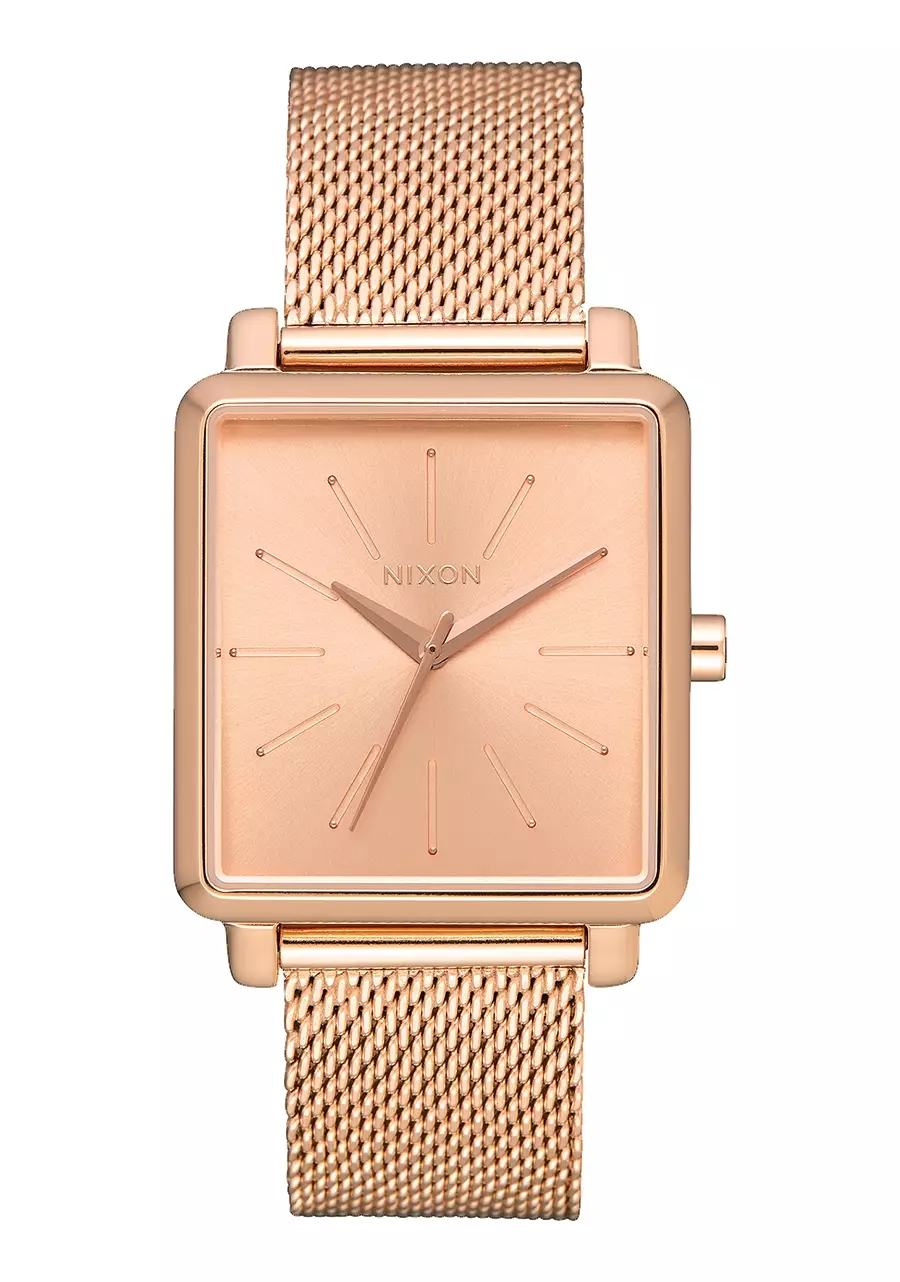 Jual NIXON NIXON K SQUARED MILANESE ALL ROSEGOLD Original