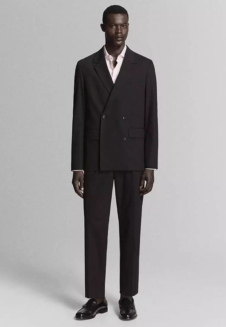 100% Cotton Slim-Fit Suit Shirt
